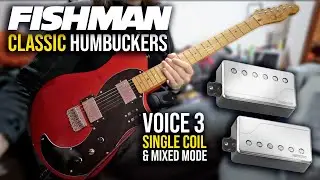 Fishman Fluence Classic Humbucker (Clean / Voice 3) [No talking]