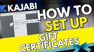 How to Set Up a Gift Certificate in Kajabi