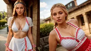 Exquisite Beauties: A Spectacular Gallery of Slavic AI Ladies