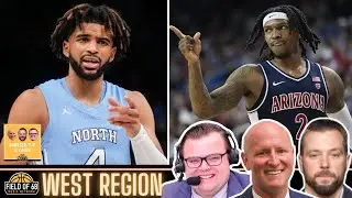 WEST REGION PREVIEW | 2024 NCAA Tournament Bracket Breakdown | FIELD OF 68