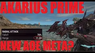 [WARFRAME] Akarius Prime Is Amazing! New Favorite AOE Secondary? | Whispers In The Wall