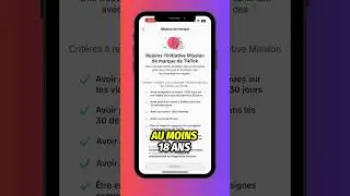 Nouvelle Monétisation TikTok : Mission de Marque