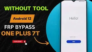 2024 OnePlus 7T FRP Bypass - No Tools, No Hassle