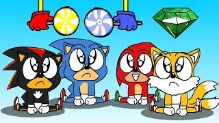 Baby SONIC is So Sad with Baby TAILS and KNUCKLES! Sonic The Hedgehog 2 ANIMATION COMPILATION