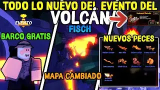 COMO CONSEGUIR TODO LO *NUEVO* Y SECRETO EN EL EVENTO DEL VOLCAN [FISCH] [ROBLOX]