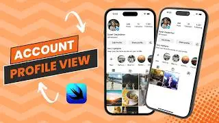 Build an Account Profile View in SwiftUI like Instagram, Telegram, Facebook, and Threads on IOS 17.0