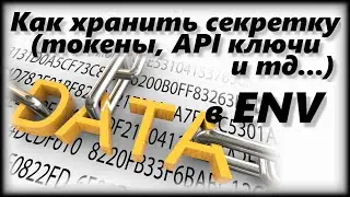 Как хранить токены, API ключи и секретную информацию в env переменных, на примере python приложений