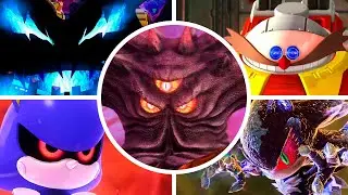 Sonic x Shadow Generations - All Bosses + Endings