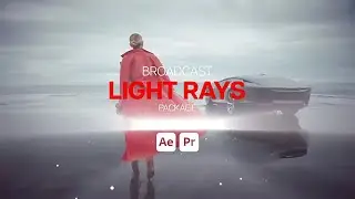 Broadcast Light Rays ( After Effects Template )