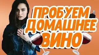 Домашнее вино из винограда: розлив и дегустация. Осторожно - красивая девушка!