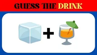 Guess the Drink Emoji Game | Emoji Quiz | 🍹🥤 QuickQuiz Fun