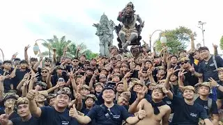 festival ogoh-ogoh lapangan Puputan Badung Bali