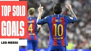 TOP 25 GOLES DE JUGADA INDIVIDUAL Lionel Messi LALIGA