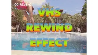 VHS REWIND EFFECT IN FINAL CUT PRO | How to Create the VHS Look and Add a Rewind Effect