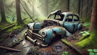FULL Restoration Abandoned CLASSIC OLD CAR  | Restoring MOSKVICH 401 FORGOTTEN For 60 Years