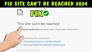 How To Fix This site can't be reached Error | Google Chrome error “this site can't be reached”