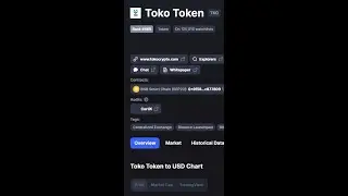 🤑  TOKO TOKEN TECHNICAL ANALYSIS🤑