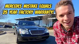 Mercedes has to warranty my cheap Maybach for 25 years because of their HUGE MISTAKE!