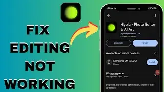 How To Fix And Solve Editing NotWorking On Hypic App | Final Solution