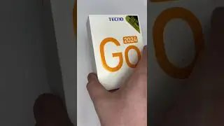 TECNO SPARK GO 2024 UNBOXING ASMR распаковка обзор АСМР