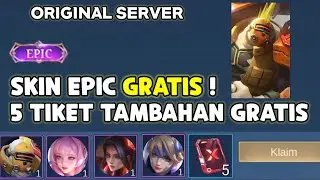 BANYAK SKIN EPIC GRATIS & 5 TIKET TAMBAHAN GRATIS ! 100% DI JAMIN DAPAT ! MONTON MASIH BAIK KALI