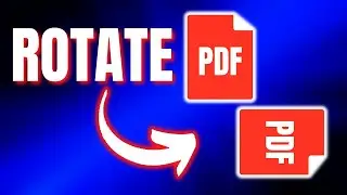 How To Rotate PDF And Save