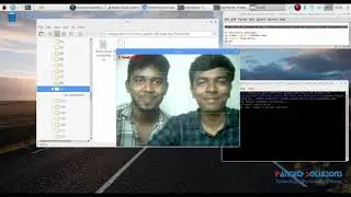 Face Track & Count using Raspberry Pi with Open C V python