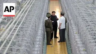 North Korea offers rare glimpse into secretive facility to produce nuclear materials