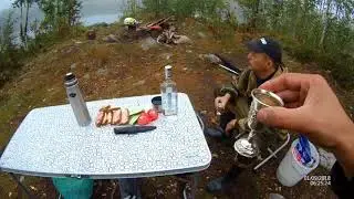 Рыбалка с ночёвкой на озере Нимозеро