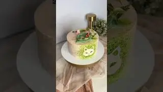 Торт в стиле квадробики