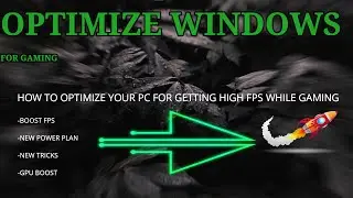 HOW TO OPTIMIZE WINDOWS 10 FOR GAMING 2021 | FPS BOOST