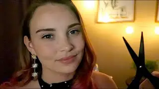 ASMR Pampering You At Home (Haircut + Makeup)