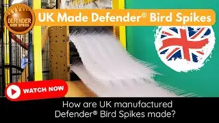 How are Defender® Bird Spikes made? | UK Manufactured Bird Spikes Jones & Son Pest Control Supplies