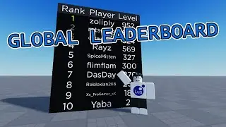 Roblox How to Make a: Global Leaderboard