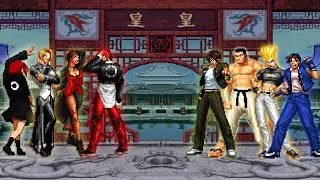 Iori Yagami TEAM vs Kyo Kusanagi TEAM