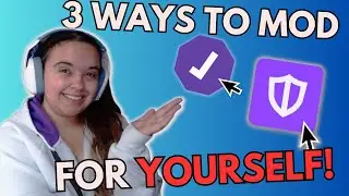 3 Ways to Mod for Yourself as a Twitch Streamer! (Twitch Mod Tutorial)