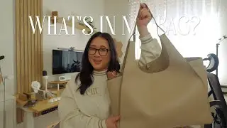 What's In My Work / Travel Bag? | Cuyana Double Loop Satchel