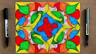 Unexpectedly Stunning Zentangle Wonders || Try It and Be Amazed!