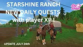 star stable/NEW QUESTS AT STARSHINE RANCH !