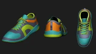 Sports Shoe Digital Sculpting -ZBrush Tutorial