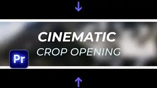 How To Create Crop Opening Transition Effect In Premiere Pro