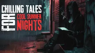 Chilling Tales For Cool Summer Nights | Ambient Rain | Black Screen