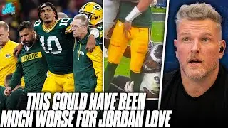 Jordan Love Out 3-6 Weeks With MCL Sprain, Great News After ACL Fears | Pat McAfee Reacts