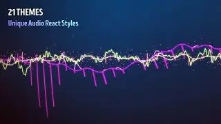 Audio Visualizer Music React (After Effects template)