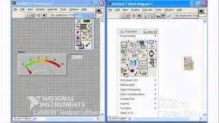 Measure Light Intensity in LabVIEW 8.x (ex 2)