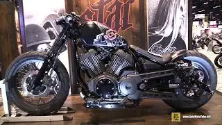 2014 Yamaha Bolt - Boltox Custom Bike - Walkaround - 2015 AIMExpo Orlando