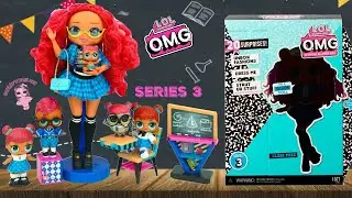 LOL Surprise OMG Series 3 Class Prez Unboxing Fashion Dolls LOL Surprise Teachers Pet Family