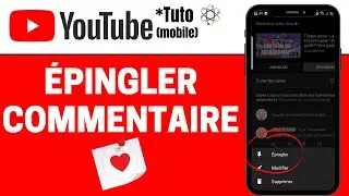 Épingler un Commentaire YouTube