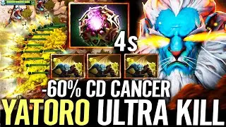 🔥 YATORO Phantom Lancer Octarine Core + Manta —  4SEC CD Doppelganger Cancer META Dota 2 Pro