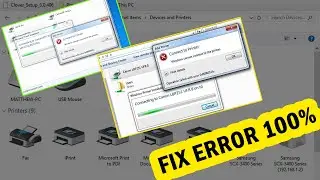 How to Fix Error Code 0x0000011b  Windows 10 / 11 cannot connect to the Printer